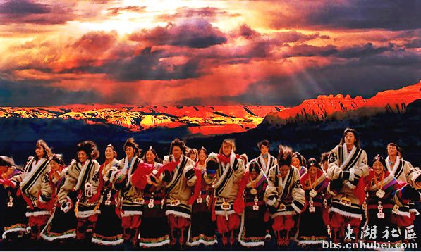 大型藏族原生态歌舞乐《藏谜》