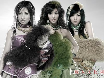 藏族美少女组合阿佳的专辑处女作