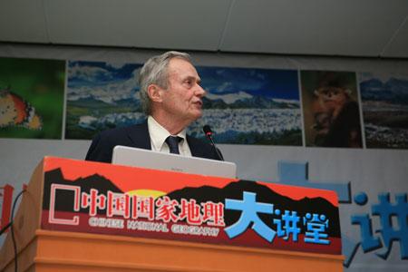 乔治·夏勒博士“中国国家地理大讲堂”讲解羌塘的野生动物