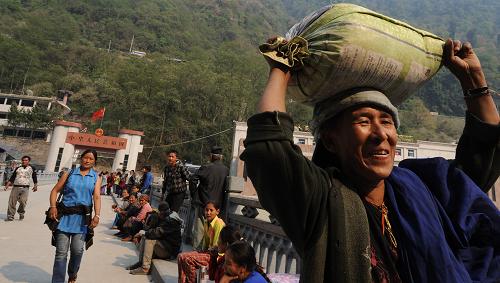 西藏樟木：中尼贸易桥头堡