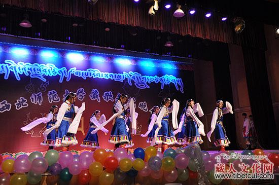 西北师范大学第五届“雪山之歌”藏歌文艺晚会举行