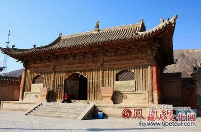 青藏高原上的汉式藏传佛教寺庙 青海乐都县瞿昙寺