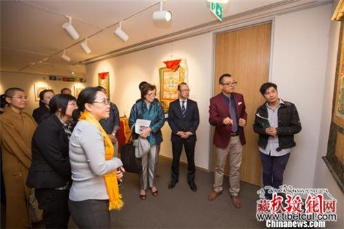 澳大利亚悉尼举办中国唐卡艺术展 体验藏族文化