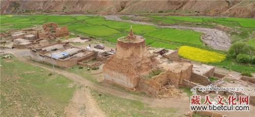 填补空白 西藏山南隆子县发现早期塔庙建筑及壁画