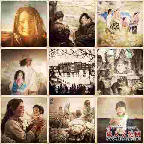 庆祝西藏自治区成立50周年美术作品展在京开幕