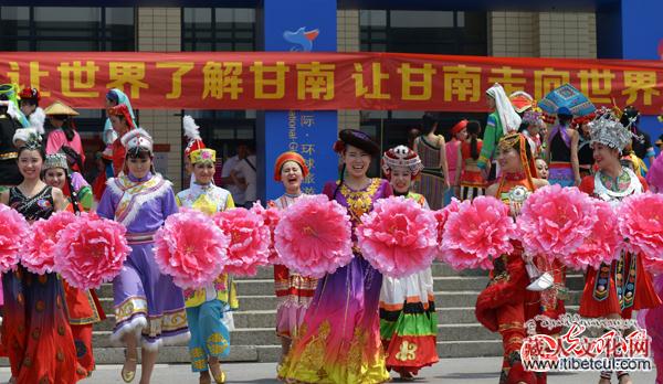甘南藏族文化首次亮相北京国际旅游博览会