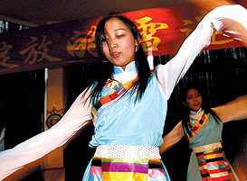 华南师范大学举办藏族民俗文化展