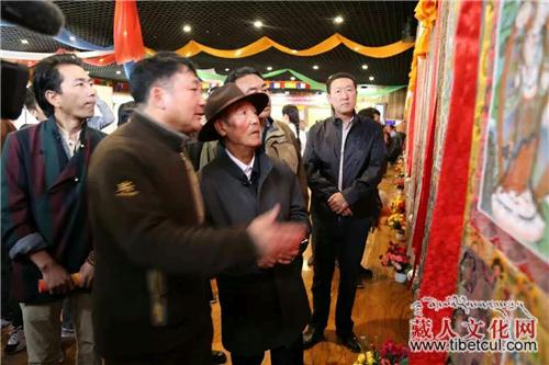 甘南拉卜楞文化博览园精品唐卡专家鉴赏点评会举行