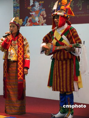 西藏“格萨尔史诗”展台北举办